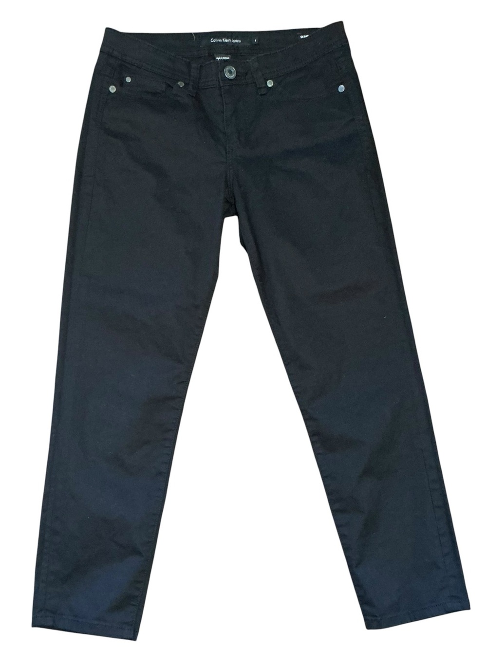 Calvin Klein Jeans Black Women’s Straight Leg Jeans